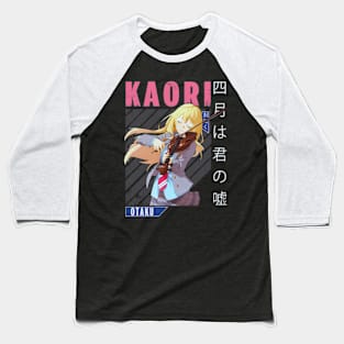 Your Lie in April kaori 3 Baseball T-Shirt